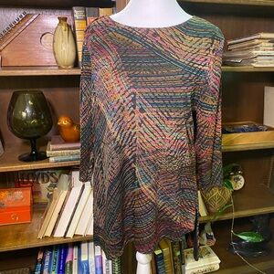 Peck & Peck Multicolor Knit Top